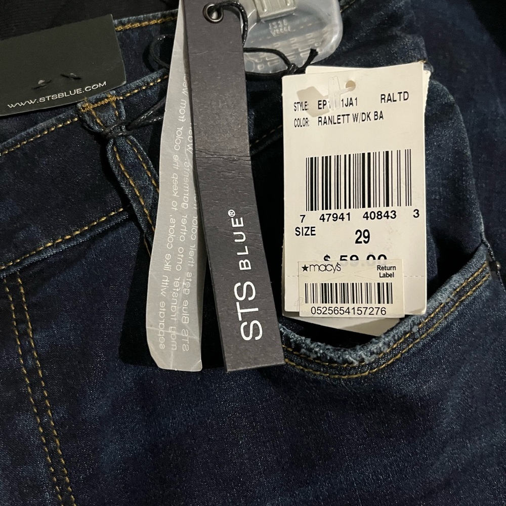 STS Blue Dark Indigo Skinny Jeans - Picture 4 of 4